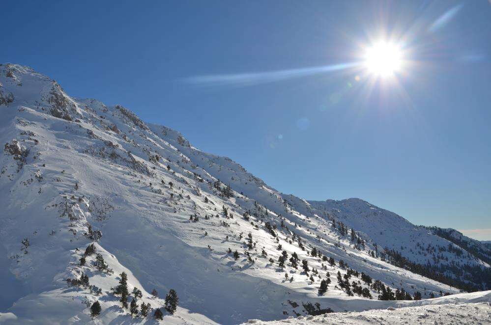 25 santim kar yağdığını duyan Konya yoluna akın etti 10